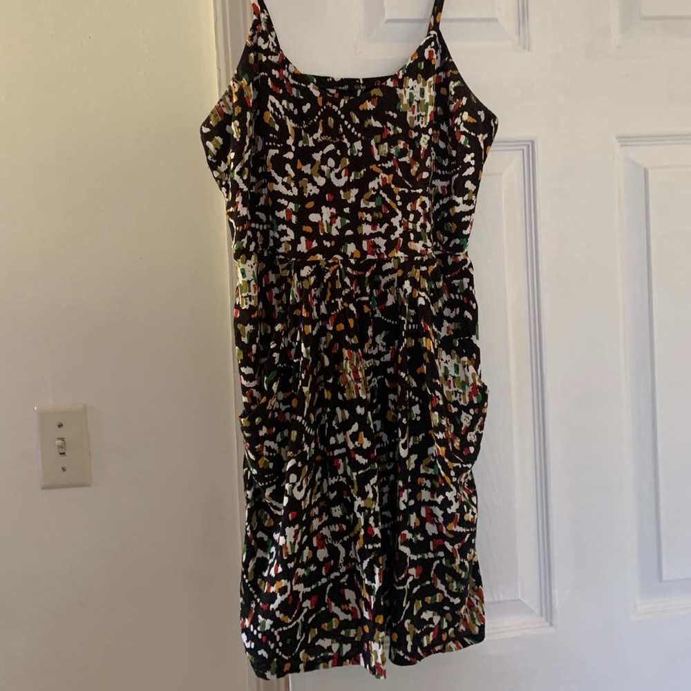 Black dress with pockets